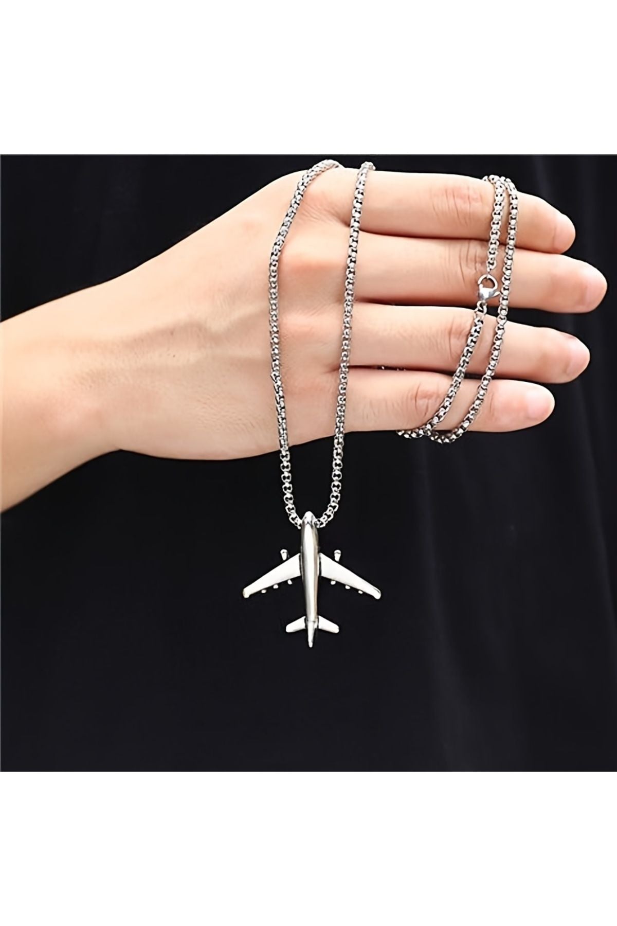Uçak Kolye - Hediye Gökyüzü Aşıklarına Özel: Pilot Kolye ile Havalara Uçun! Pilot Olacak Çocuk